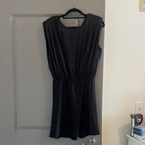 ASTR Padded Shoulder Mini Dress Large